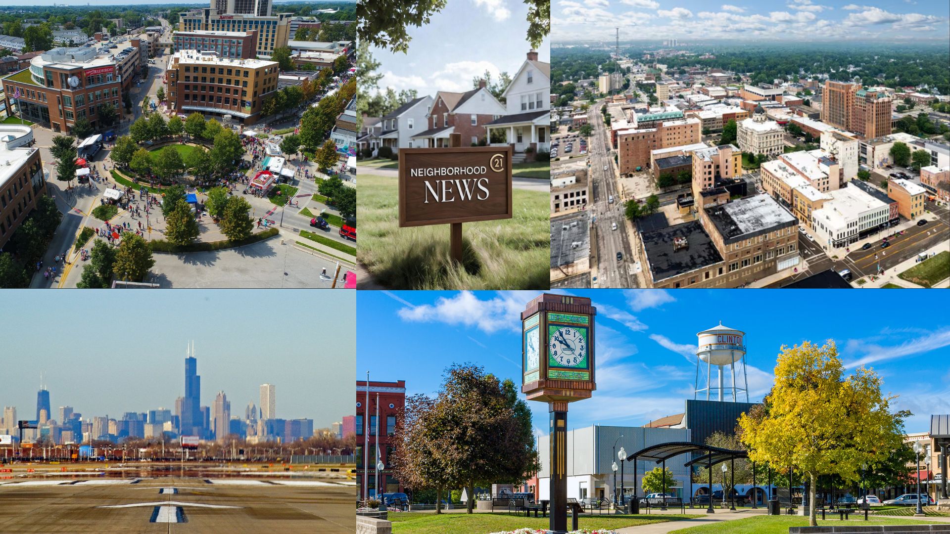 White Brown Clean House Presentation